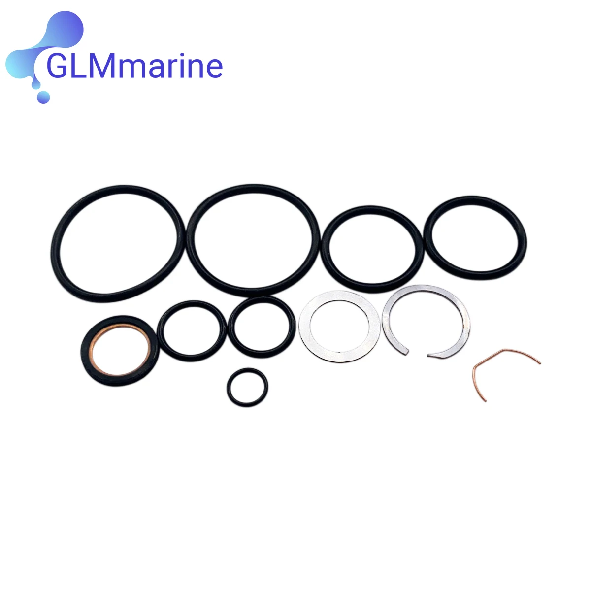 Power Trim Seal Rebuild Kit for Mecruiser  R, MR, Alpha One, Alpha One Gen II & Bravo I , II & III  Models 87400 25-87400A2