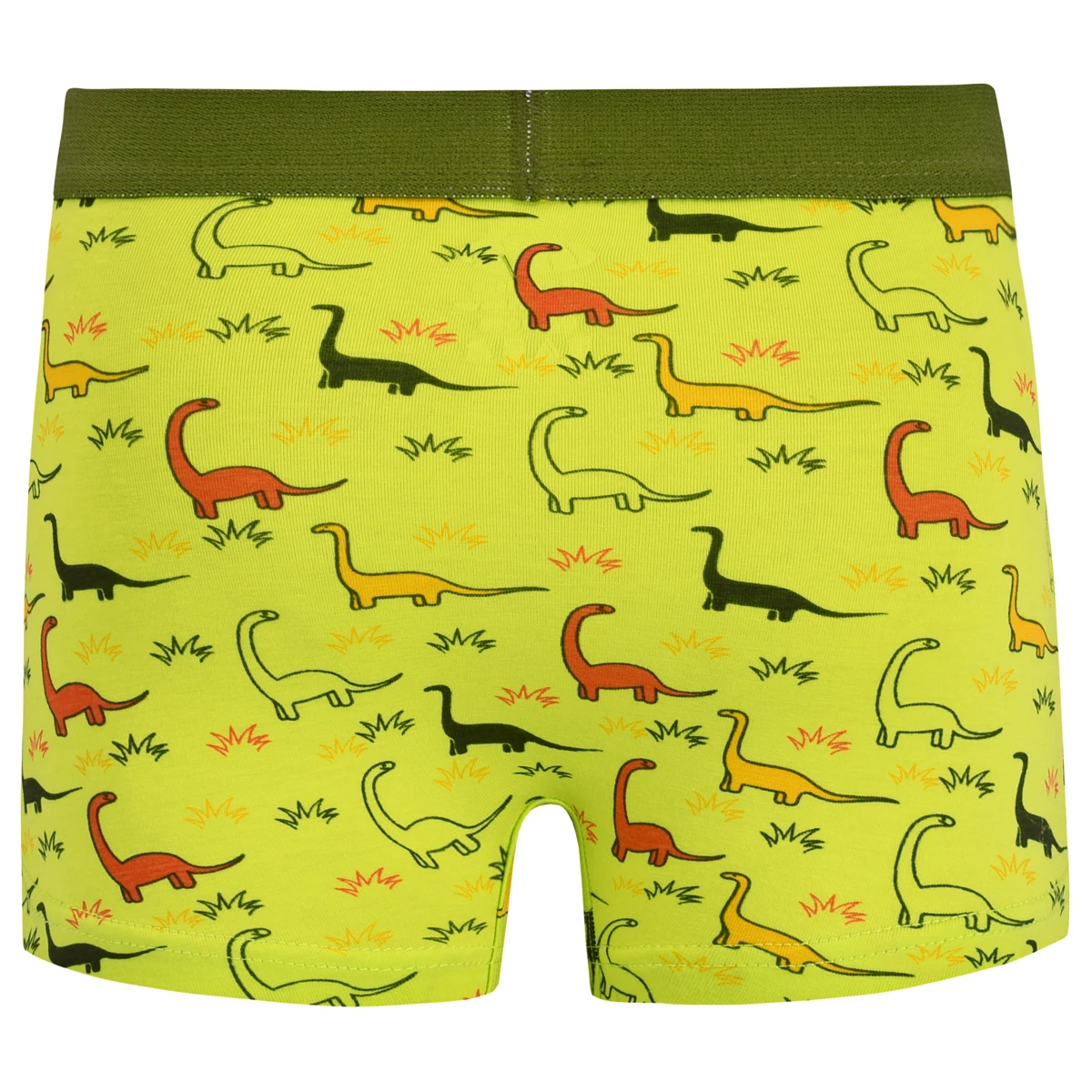 5Pcs Boys Cute Cartoon Pattern Comfortable Cotton Boxers Elastic