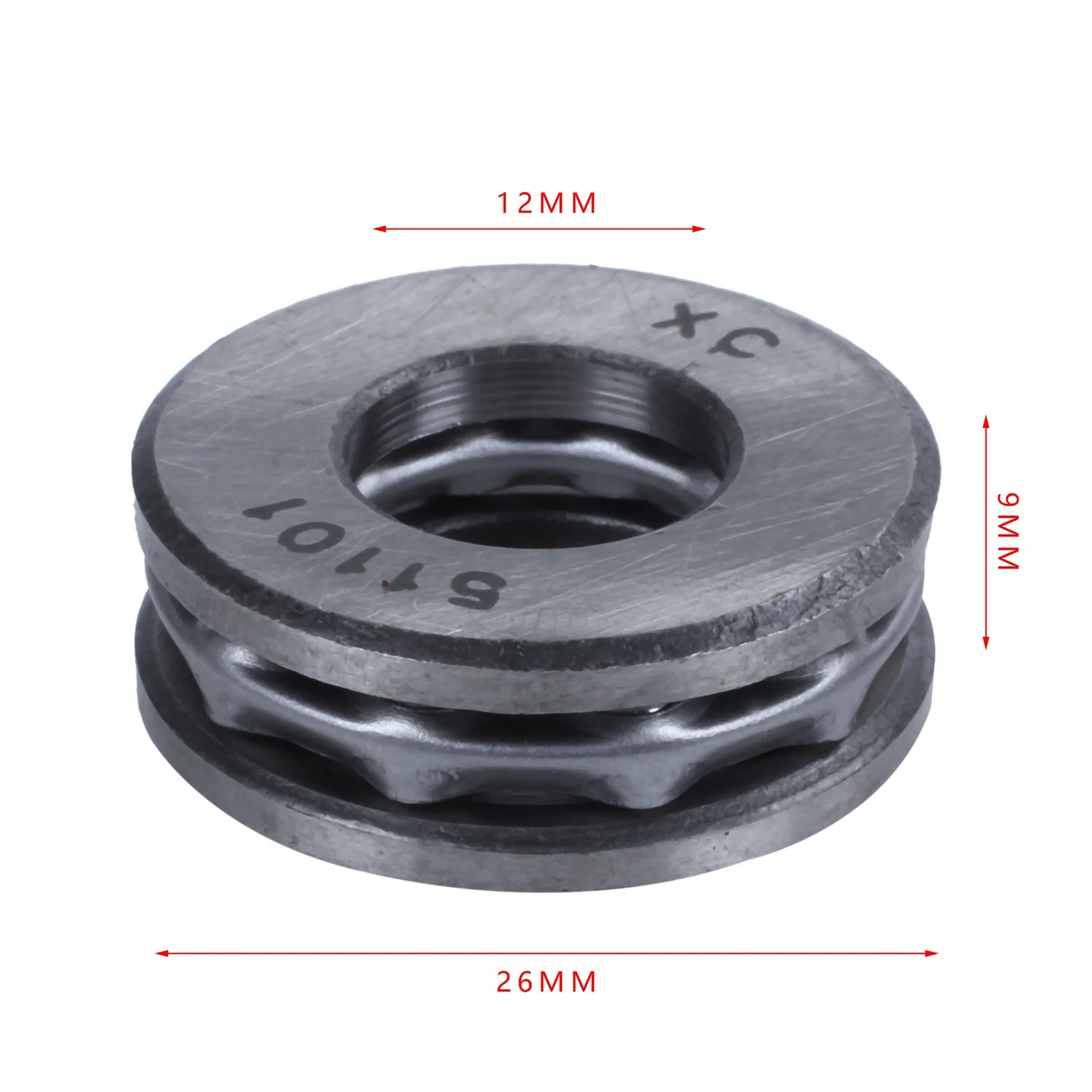 MLGB-51101 Thrust Ball Bearing, 12 X 26 X 9 Mm