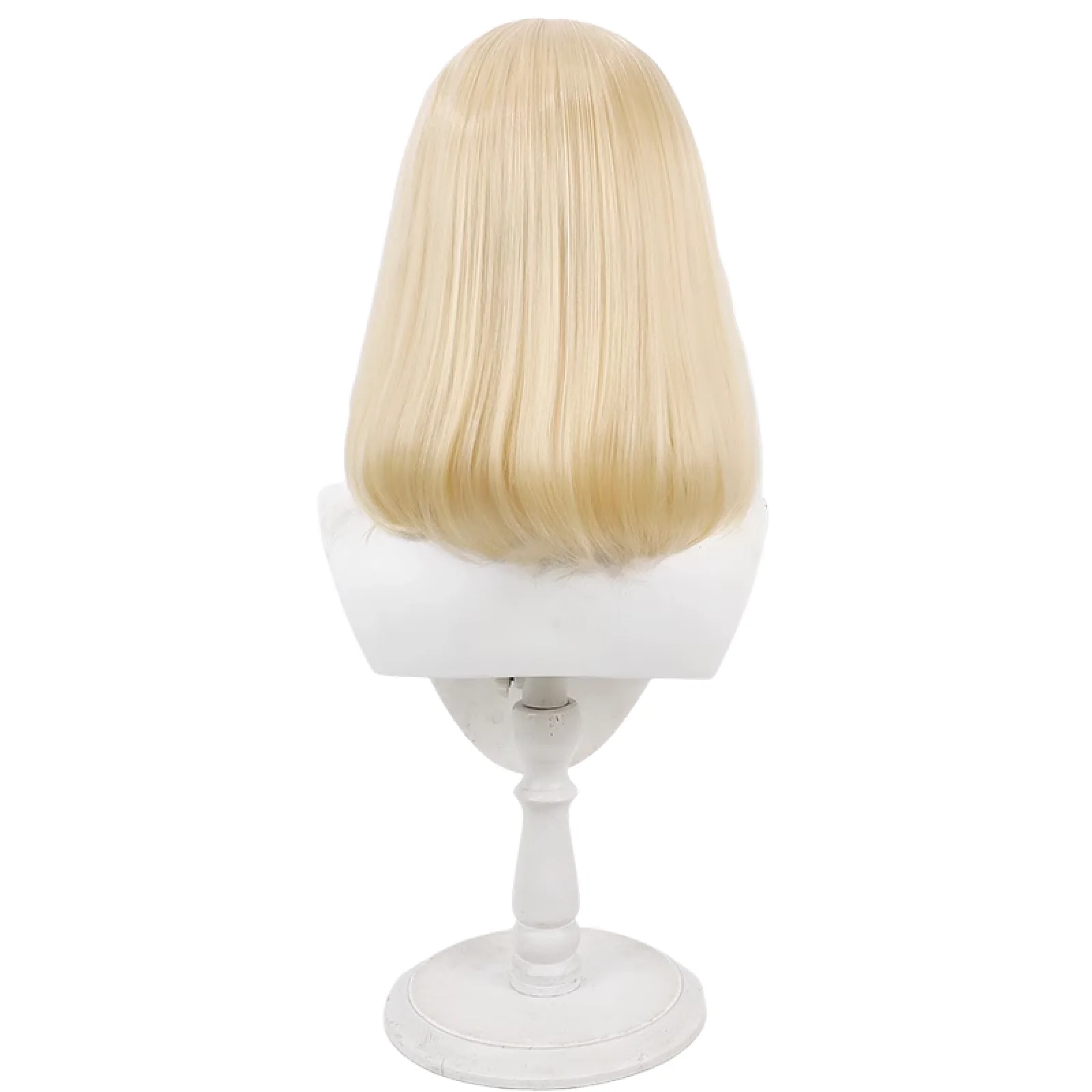 미스미 우이카 코스프레 가발 의상 어깨 길이 플래티넘 금발 머리 여성용 소녀 Cos 애니메이션 역할 할로윈 액세서리