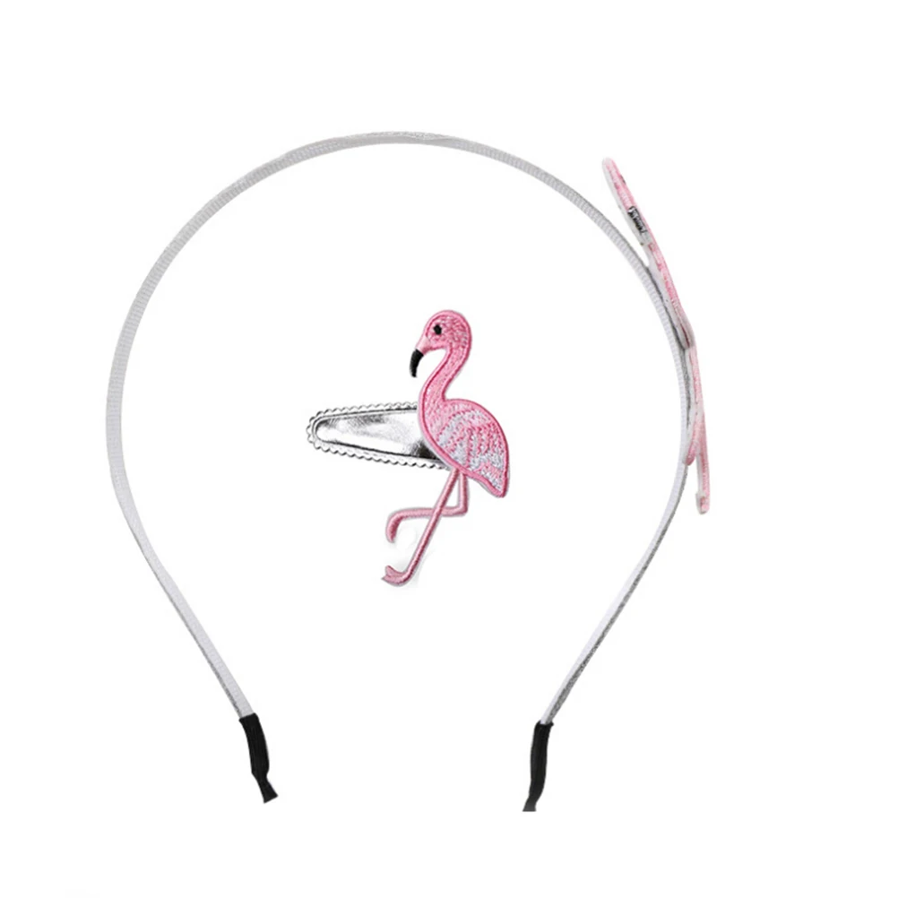 

Head Band Girls Headband Hair Hoop Bands Earth Tones Flamingo Headdress Headpiece