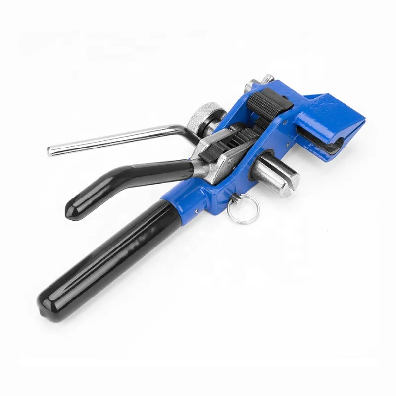 

Stainless steel cable tie packing pliers Manual cable tie clamp tightener Cable tightening machine