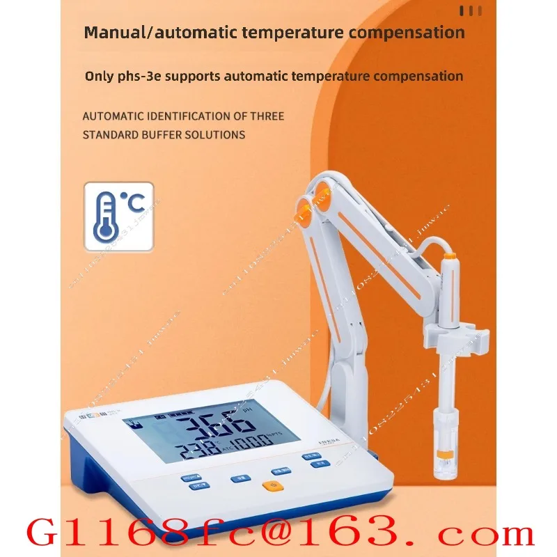 High Quality Professional PHS-25 Precision Desktop Digital PH Meter PH Tester Parts