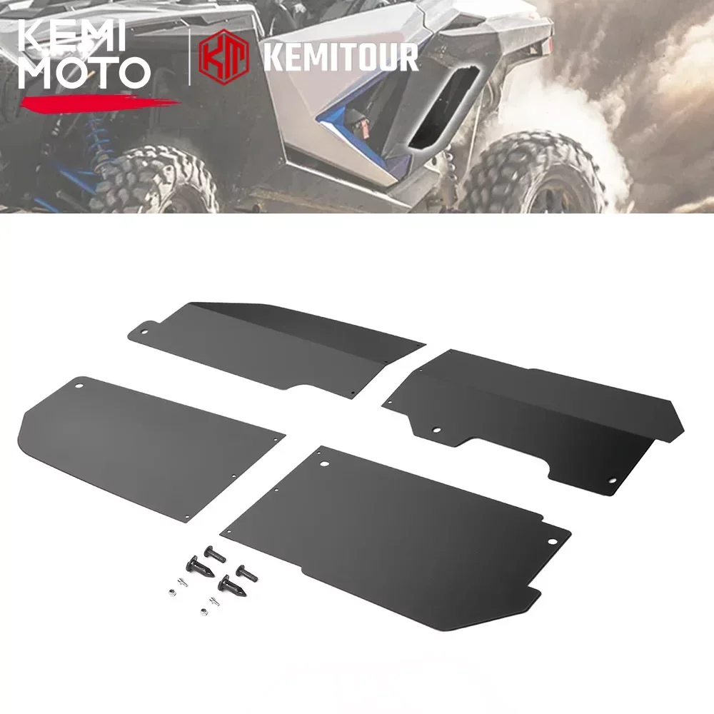 

KEMIMOTO UTV Rear Mud Fender Flares Flap Guard Compatible with Polaris RZR Pro R / TURBO R 2022-2023 2/4 Seats