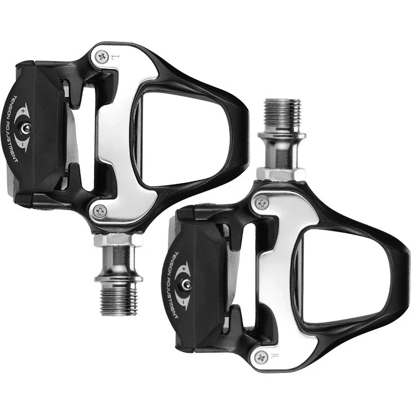 

Road Bike Lock Pedal Self-locking Aluminum Alloy Foot Pedal for SPD-SL Bicycle Equipment with Locking Piece