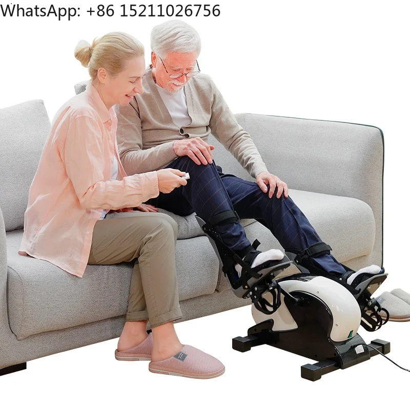 Stroke Electric Physical Therapy Rehabilitation Pedal Exercise Machine Mini Pedal Exercise Bike for People with Disabilities