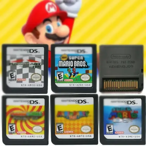 DS Games Chip Card New Super Mario Bros Video Game Console Card Mario Party DS Mario Kart DS Card for NDSL 2DS 3DS