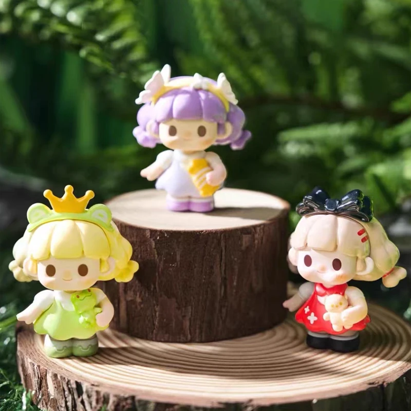 Blind Box Titi en zijn vriend Mini Cute Grain Fashion Trendy Play Blind Box Cute Healing Series Doll Trendy Play Handgemaakt cadeau