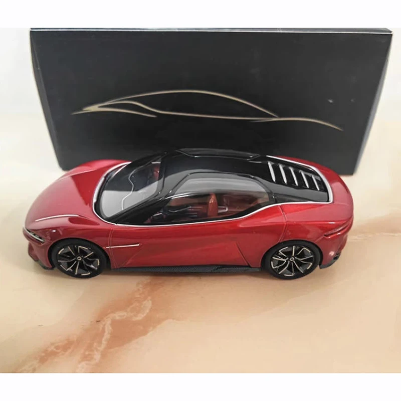 

Оригинальный 1:43 E-SEED GT Concept Car, модель автомобиля из сплава, классический сувенир для взрослых, подарок, статический дисплей