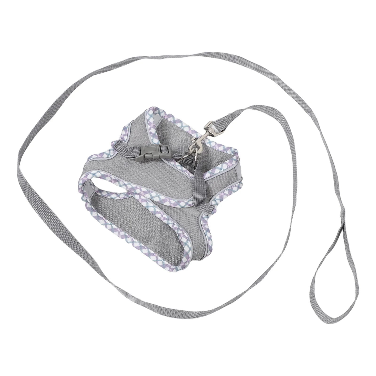 

1Set Pet Harness Leash Set Breathable Mesh Adjustable Reflective Vest for Dog Walking Cat Training Leash Dog Harness Set