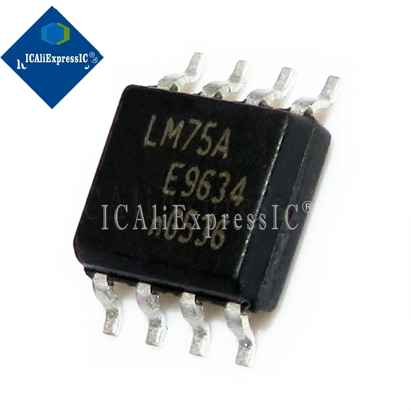 10pcs/lot LM75CIM3 LM75AD LM75A LM75 SOP-8 In Stock