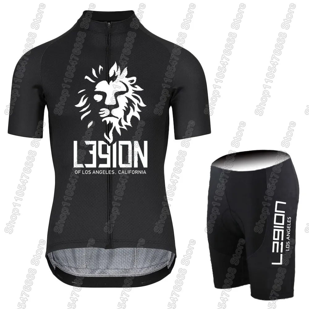 LEGION OF LOS ANGELES 2026 Team Mens Cycling Jersey Set Summer Bicycle Clothing Shirts Suit Bicycle Bib Shorts MTB Ropa Maillot view 5