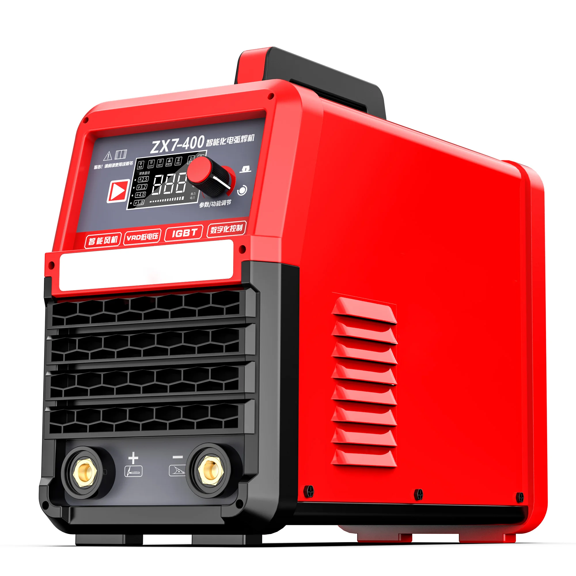 OBO ZX7-400 Industrial MMA Welder 400A 380V DC Motor Inverter IGBT CE Certified Smart LCD Stick New 1 Year Warranty Welding