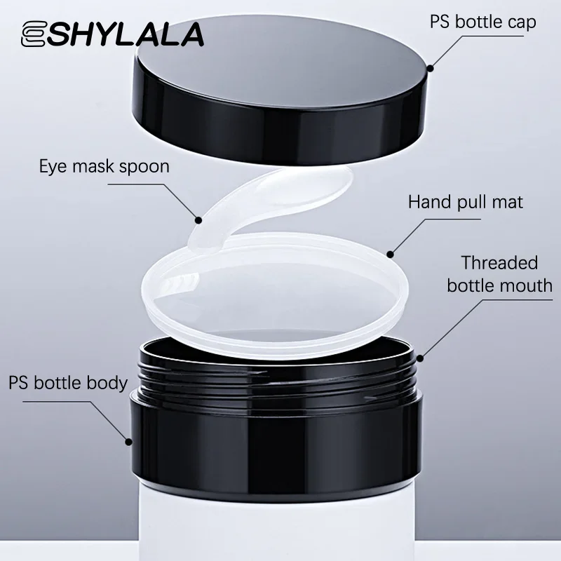 Bouteilles vides rechargeables pour crème pour le visage, pot de Lotion pour les yeux, récipient cosmétique, masque pour les yeux, Patch, outil de maquillage, 1 pièces