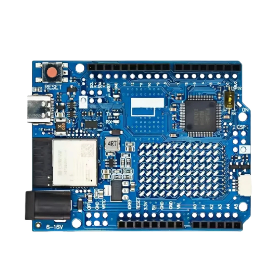 وحدة لوحة تطوير UNO R4 Minima WIFI لوحة أم رسمية متوافقة مع تحكم تعلم برمجة Arduino