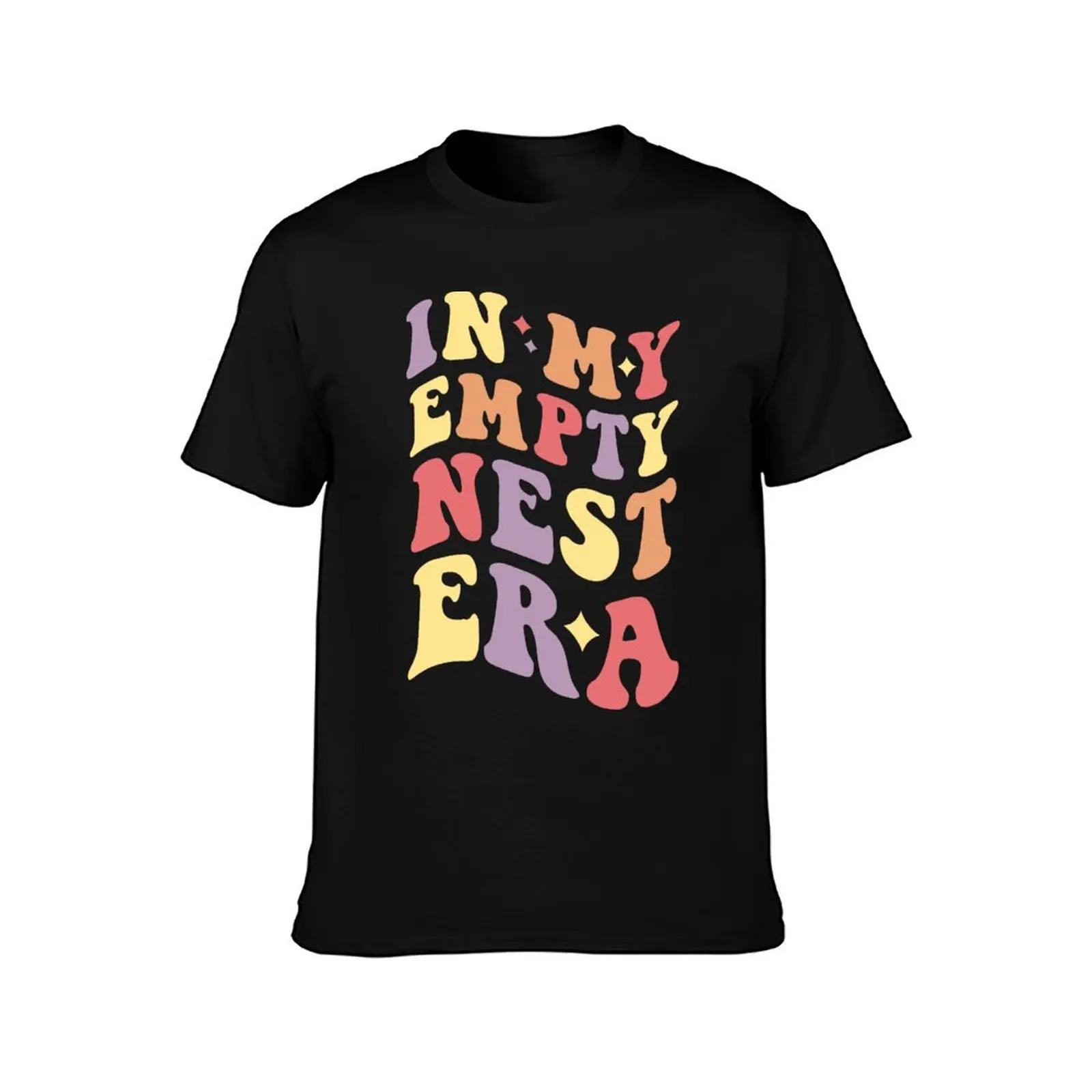 In My Empty Nest Era Funny Women Mom T-Shirt Basic Simple Casual Short Sleeve Tee T-Shirt