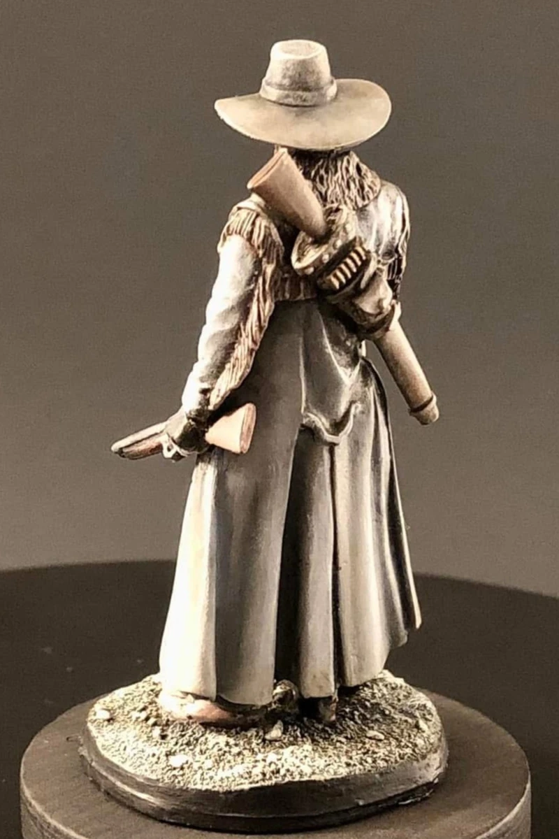 Kit de figurines en résine moulée sous pression, échelle 1/32, le chasseur de primes avec Base non assemblée et non peinte