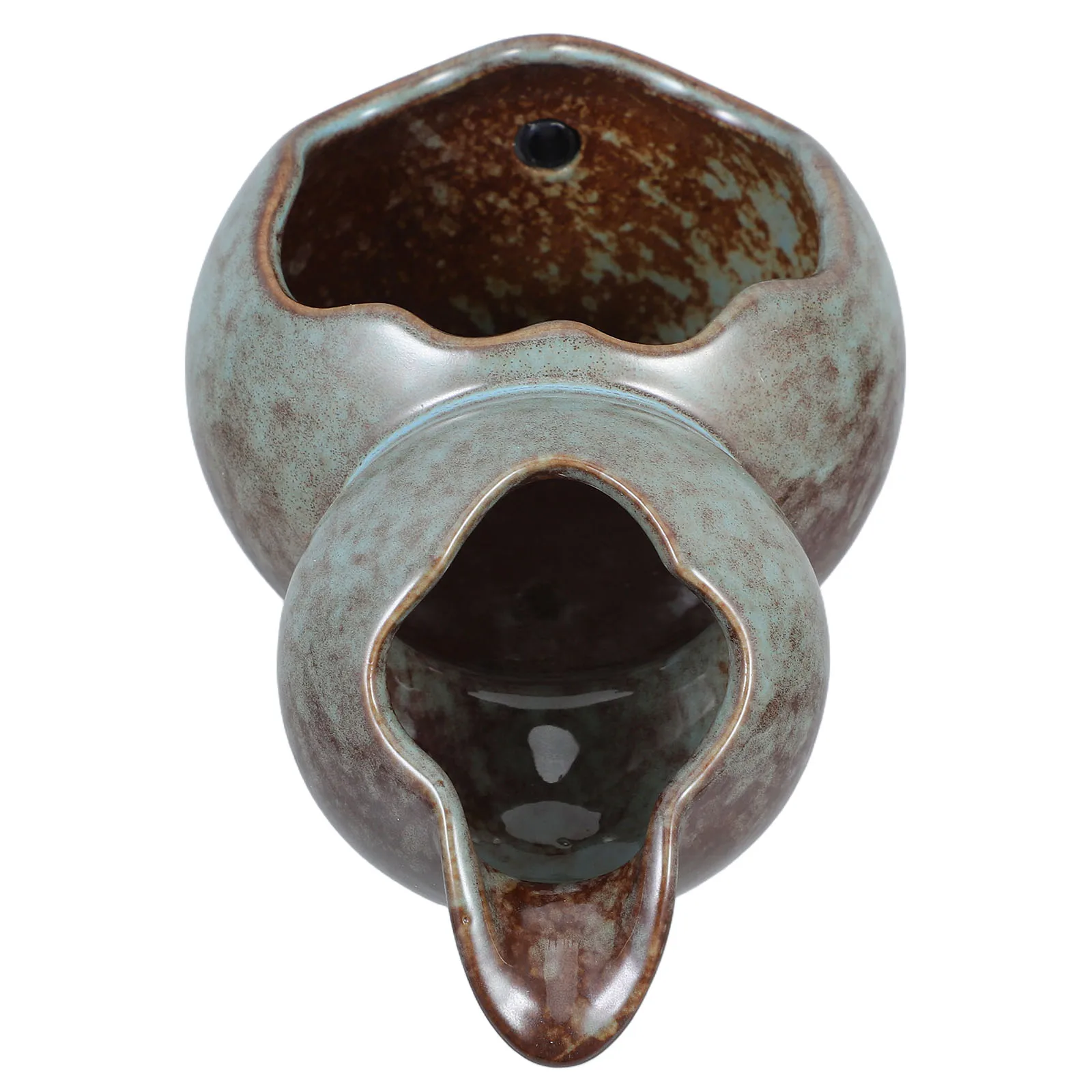 

Fountain Circulation Outlet Decorative Ceramic Waterfall Part Accessories Garden Spitter
