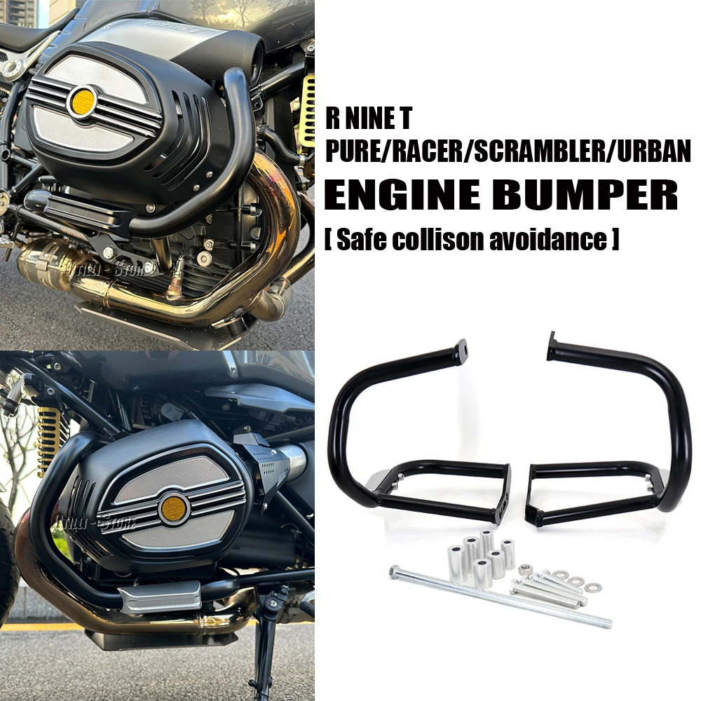 

Motorcycle Engine Guards Bumper Crash Bar Protector For BMW R NINE T Racer R NINET Urban RNINET Scramble R ninet NineT Pure R9T