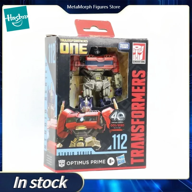Original Hasbro Transformation Toy SS Studio Series SS-112 Optimus Prime ONE D-level Battle Loss Limited Edition Anime Figure