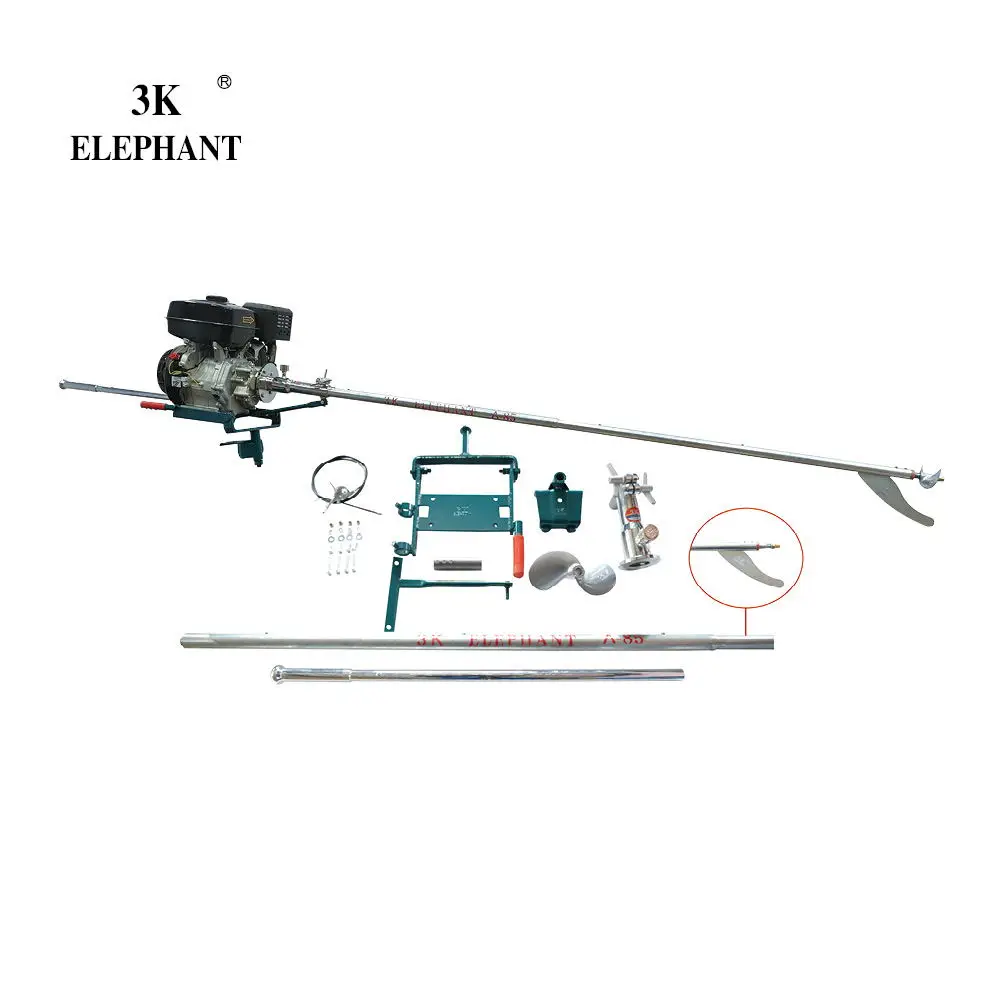 Lange Staart Boot Propeller Kit RD200-A85 Buitenboordmotor Lange Staart Boot As Propeller Voor Vismannen