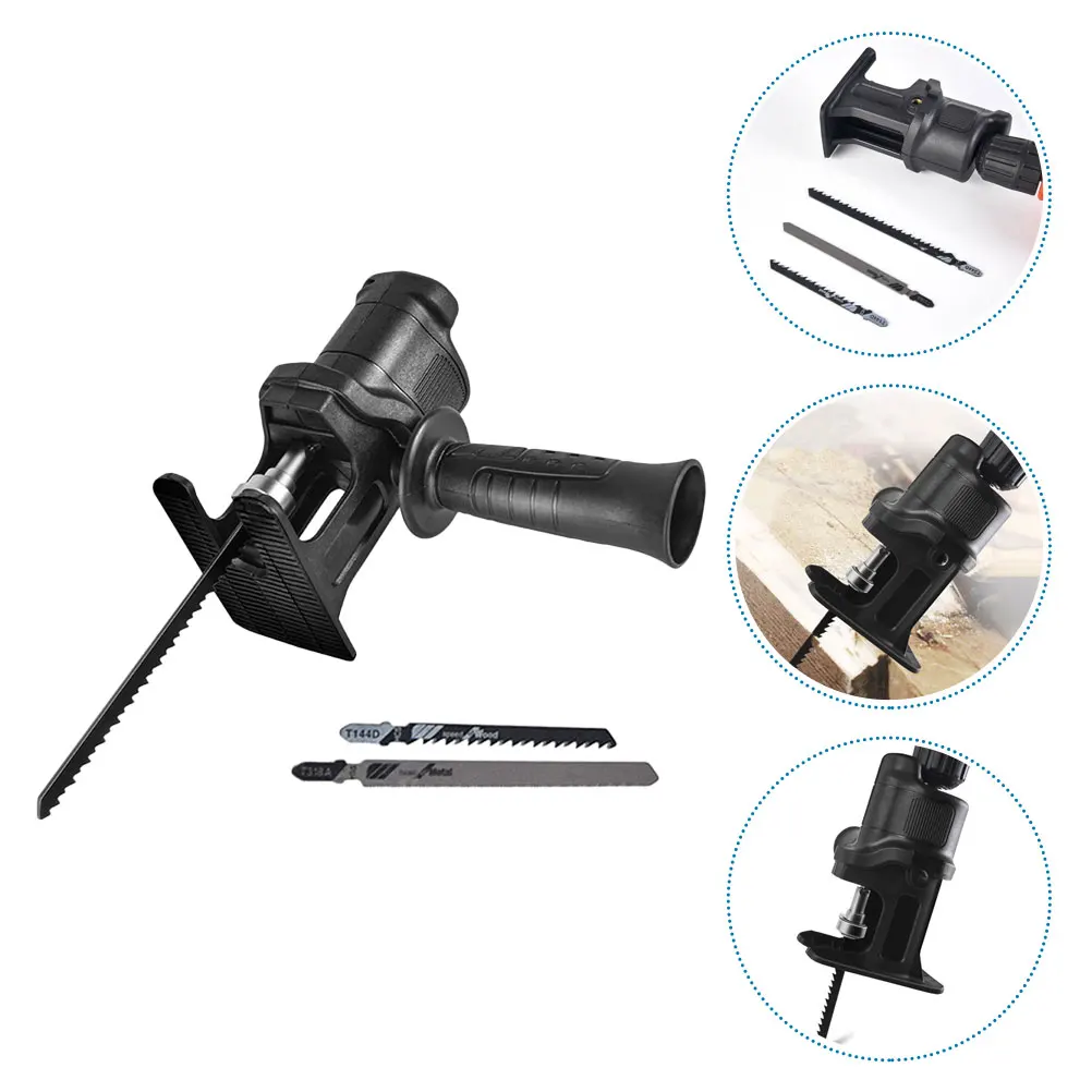 

Electric Saw Adapter Drill Woodworking Cutting Tool Reciprocating Blade Set Steel Scroll Saw Refitting Electric H Tools