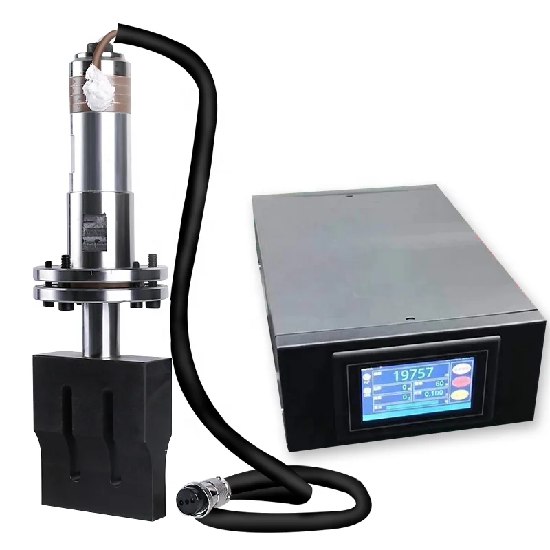 20KHz 2000W Ultrasonic Welding Machine Ultrasonic Generator+Transducer+Horn (welding Area:110*20mm)