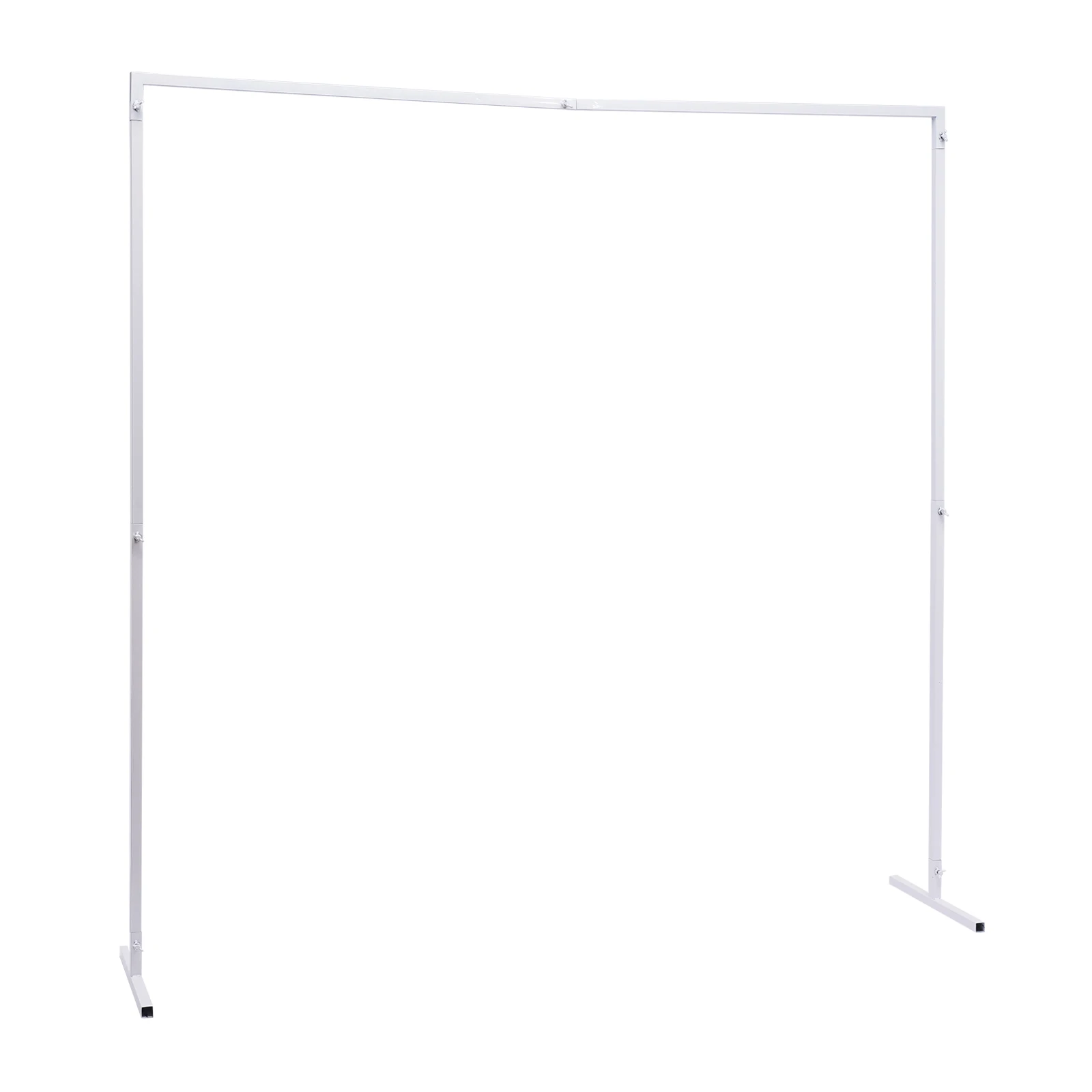 

Portable White Square Arch - 2x2m Decorative Garden Arch for Various Celebrations and Occasions