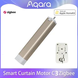 Aqara Curtain Motor C3 Smart Electric Zigbee Voice Control Wireless Timing Setting Aqara Smart Home Work With HomeKit APP
