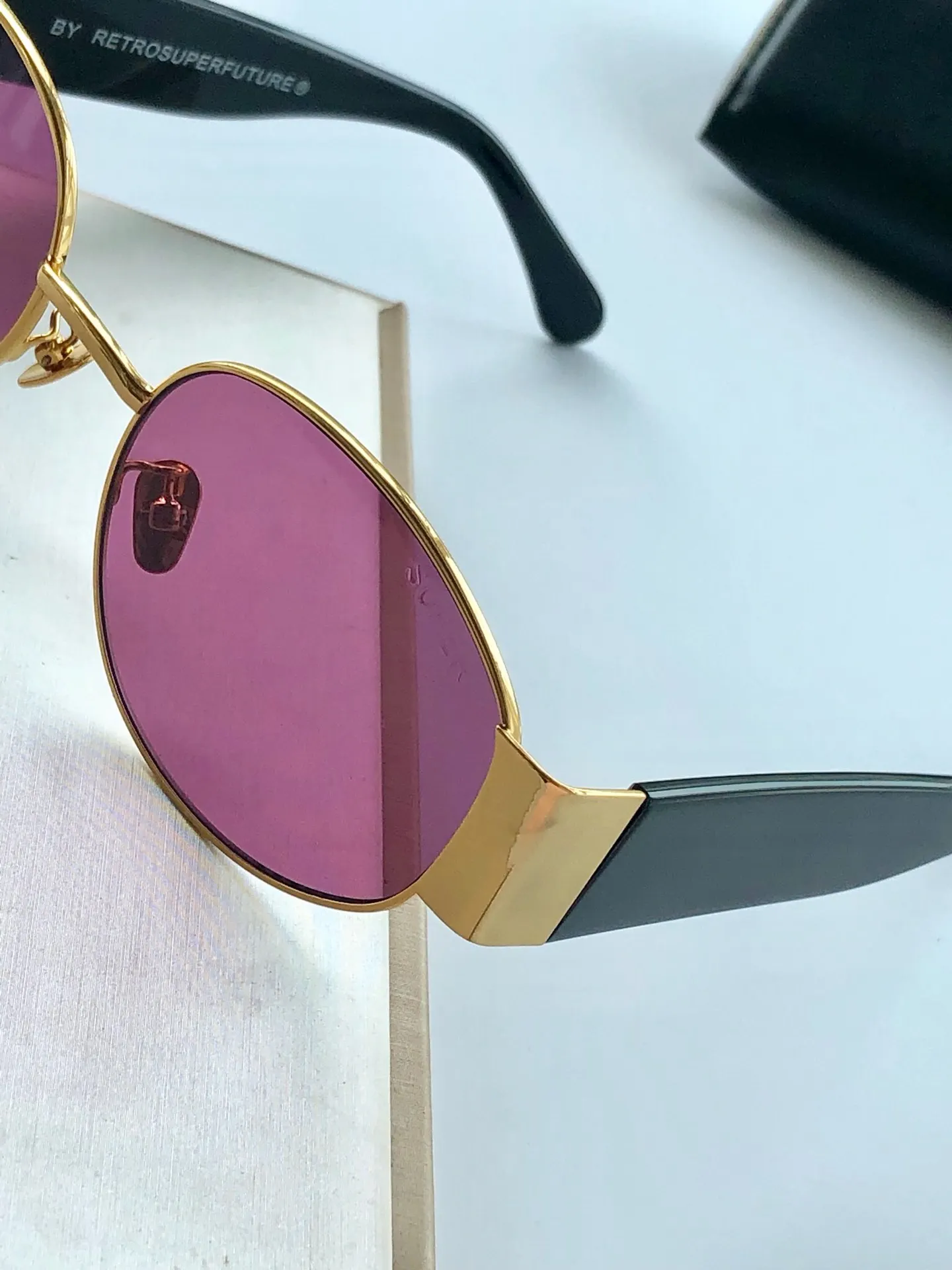 

Original Factory For DIYTA DT DTS788 With Brand Box Oversized Alloy+Acetate Frame Stylish Luxury Design Men Women Sunglasses