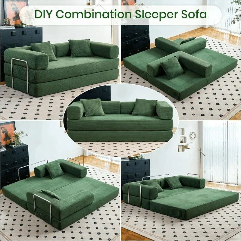 Sponge Spring Pack Compressed-Sofa Children Living Room Modern 3 Seater Compressed Vacuum Sofa