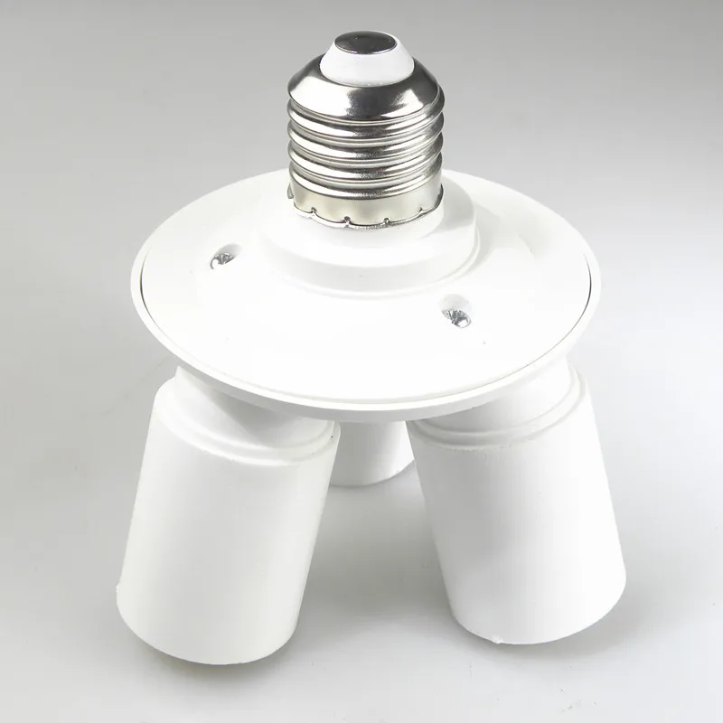 Lamp Holder 1 To 3 Socket Lamp Adapter E27 To 3E27