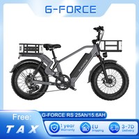 G-FORCE RS Electric Bike 750W Motor 48V 25Ah/15.6AH Battery 20\