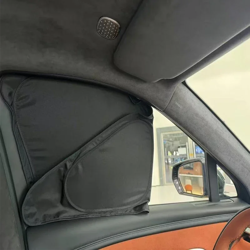 Car Black Window Privacy Sunshade Auto Anti-UV Heat Insulation Protect Cover Interior Accessory For GAC TRUMPCHI S7 2025-Present