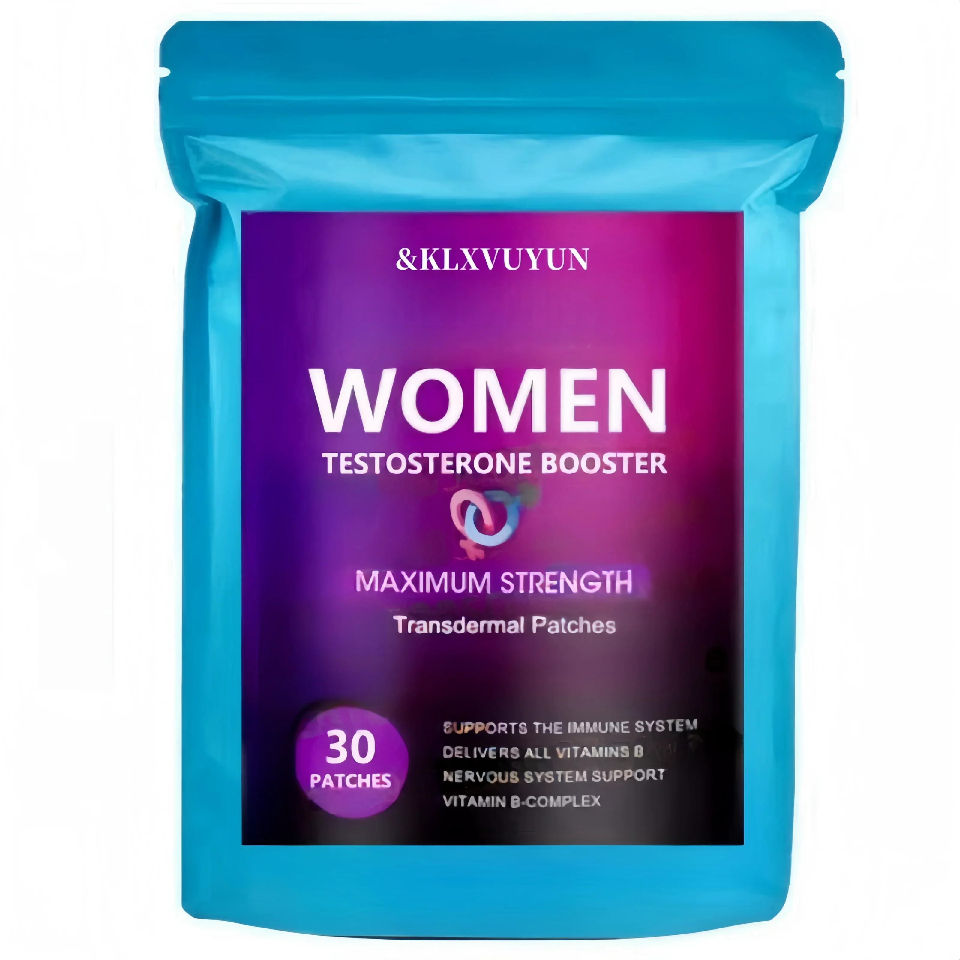 Testosterone Booster Transdermal Patches For Women, Female Enhancement, Shilajit, Ginseng