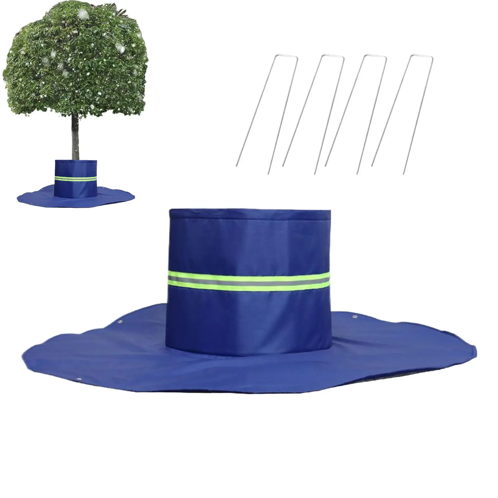 

Защитные чехлы для деревьев, изоляционные чехлы для корней пальмы на открытом воздухе, защитный термосумка с заземленными гвоздями для ухода за изоляцией