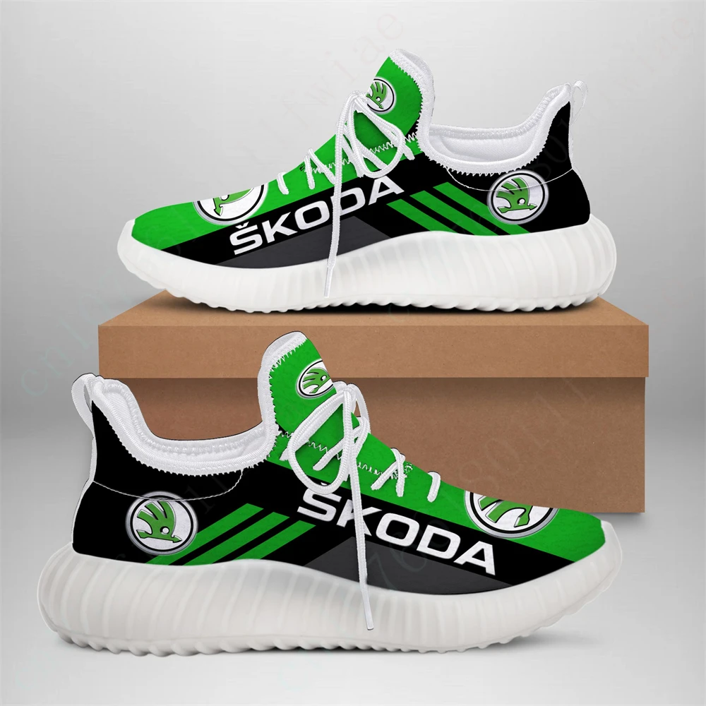 Skoda-Baskets légères et confortables pour hommes, chaussures de sport unisexes, chaussures de tennis décontractées, chaussures de course pour hommes, grande taille