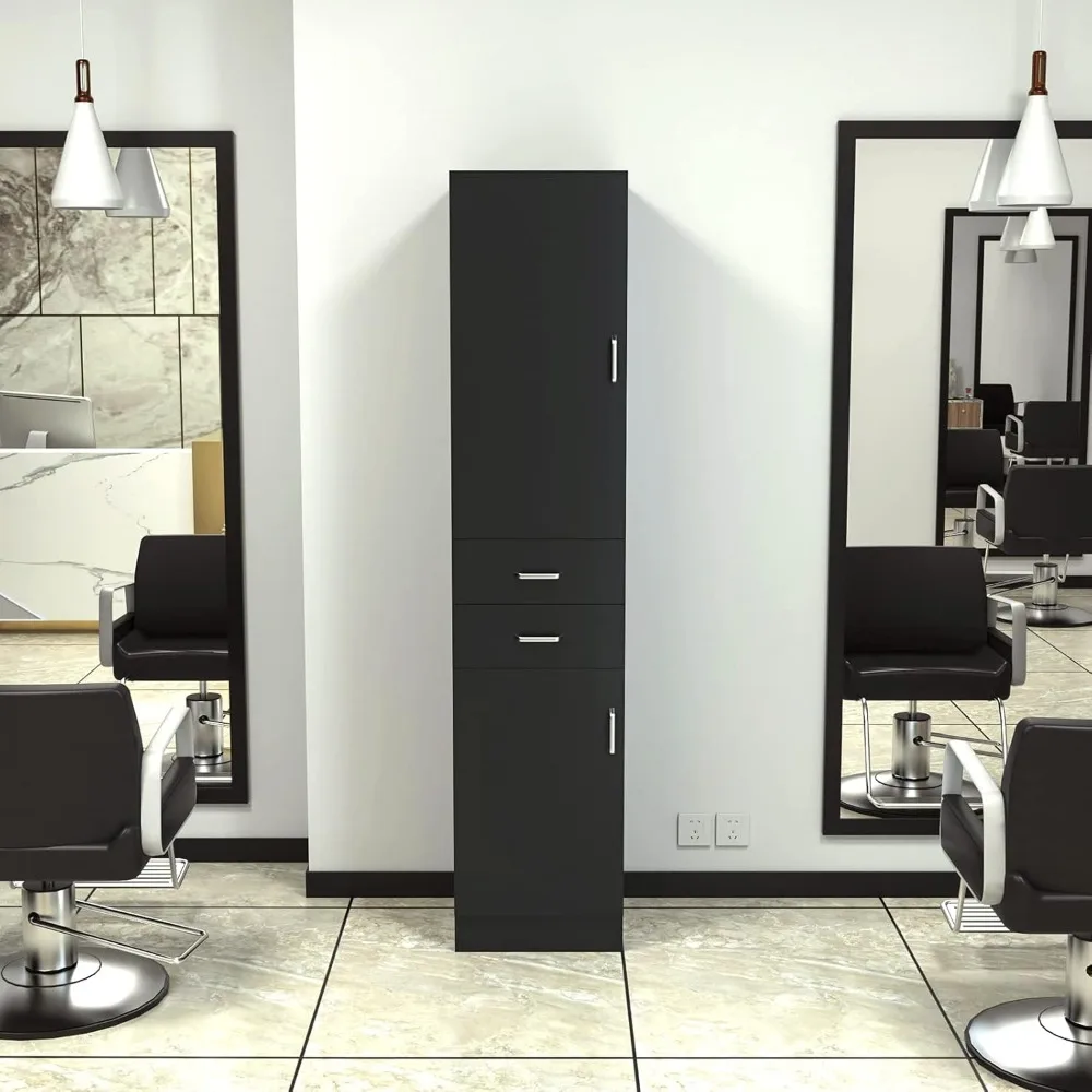 Wall Mount Barber Stations, Salon Stations for Hair Stylist, Hair Station Salon Furniture Sets, 17.3