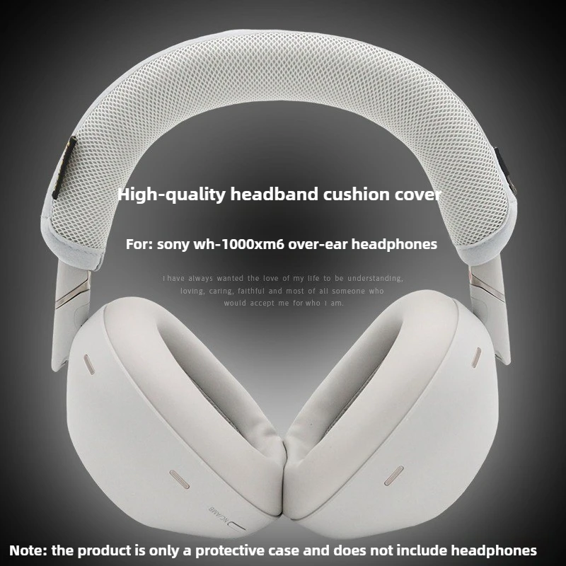 For SONY WH-1000XM6 Headphones - Soft Headband Pad Cover | Replacement Cushion For Head Beam Protection