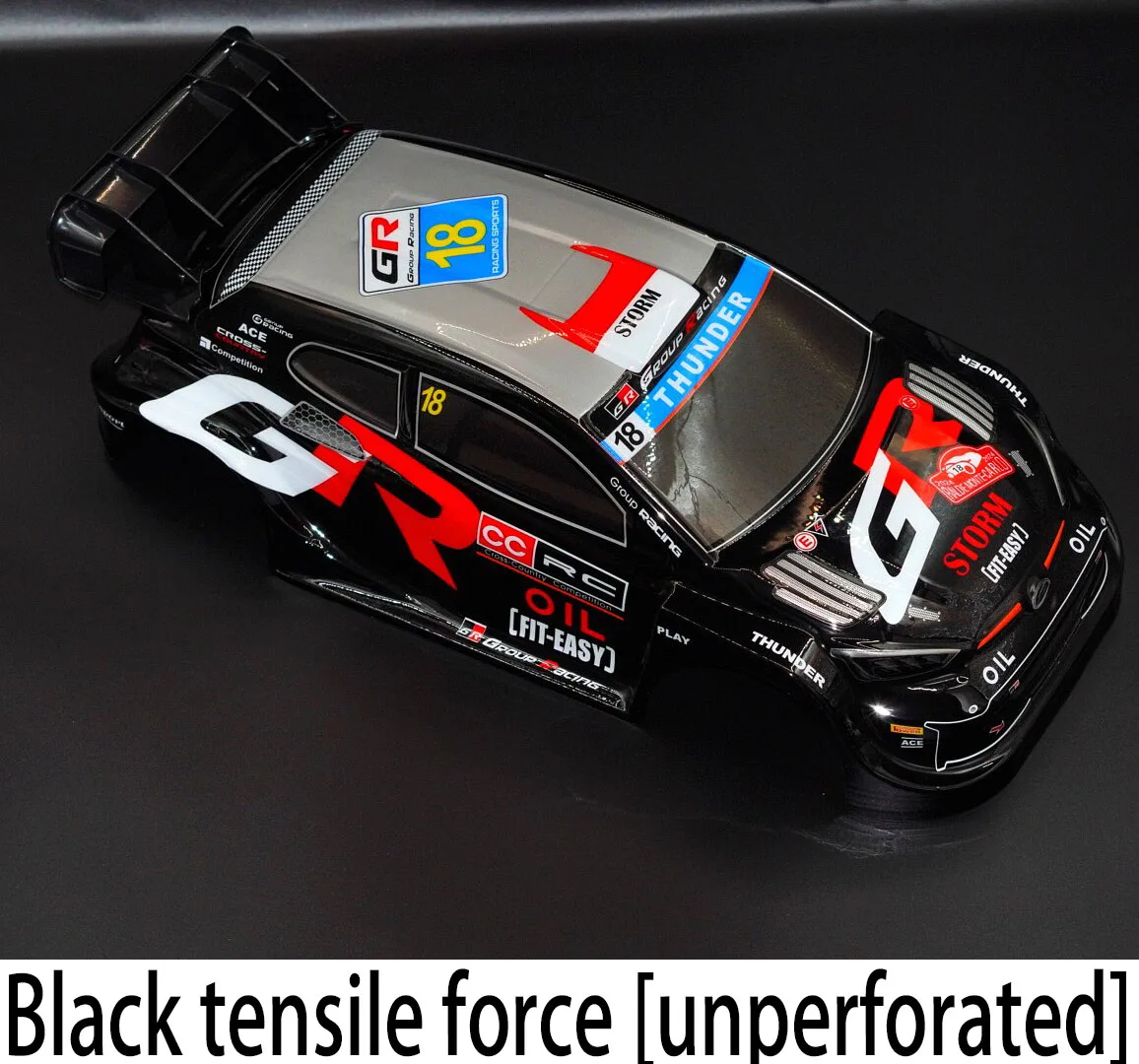 Hot Selling Full Car Accessories RC 1:10 Remote Drift Racing Car Tiangong PTG TT Finished PVC Car Shell Accessories Yaris Rally