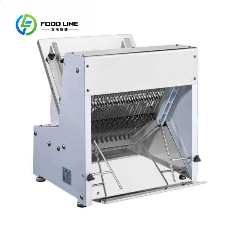 Adjustable Thickness Toast Cutting Machine Stainless Steel Commercial Bread Slicer Bakery Processing Equipment Customized