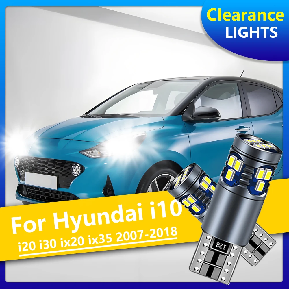

T10 Canbus No Error Super Bright LED Clearance Light For Hyundai i10 i20 i30 ix20 ix35 2007-2018 2011 2012 2013 2014 2015 2016