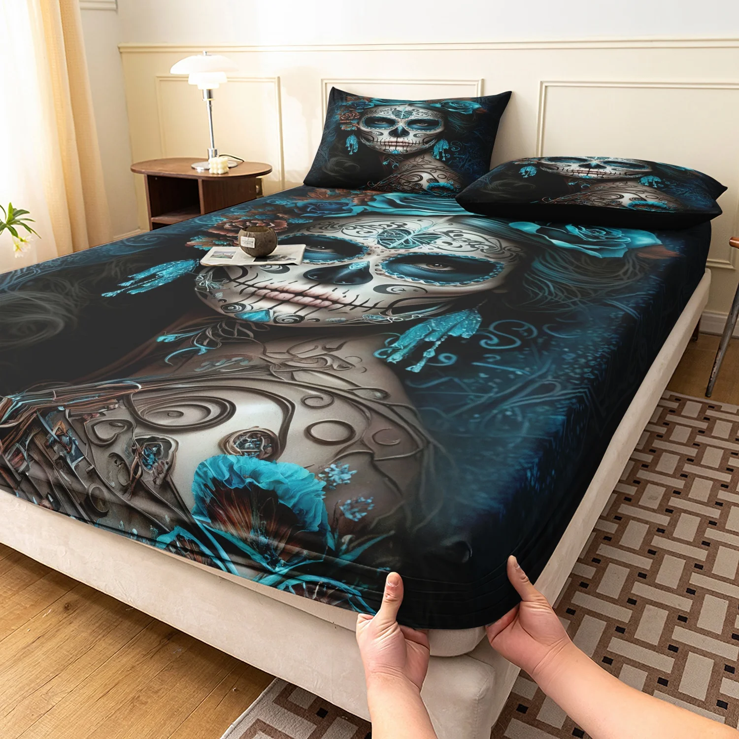 3-delig hoeslaken met wilde lu - Fitted Bed Sheets Deep Pocket recensie en prijs