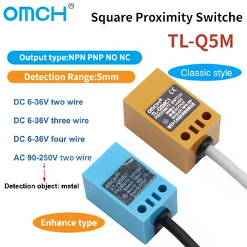 OMCH – interrupteur de proximité inductif en métal, étanche,...