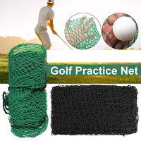 1 Pc Golf Practice Net 2*2m/3*3m Green/Black Polyethylene Portable Golf Hitting Net Sports Barrier Mesh Golf Training Accessory