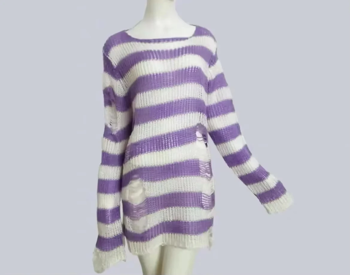 Light Purple White
