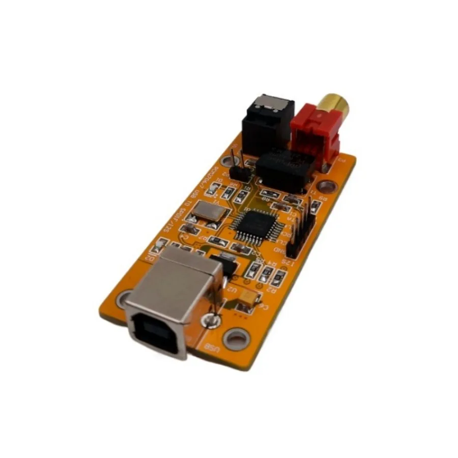 PCM2707 PCM2706 USB Sound Card with Coaxial and Optical Fiber Conversion