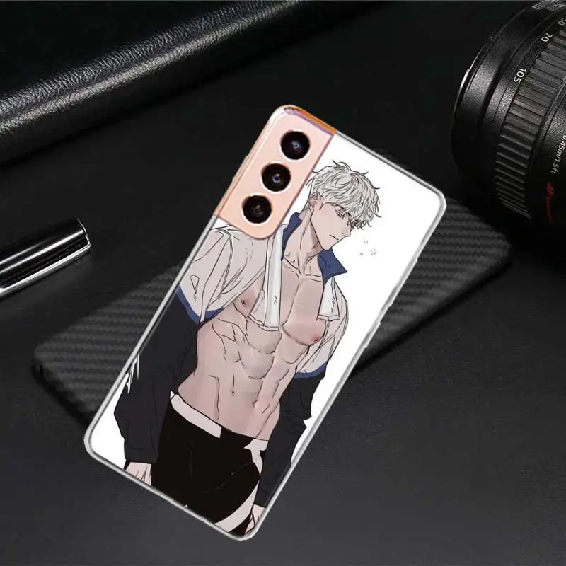 Sexy Muscle Man Himbo Phone Case For Samsung A15 A25 A35 A55 Galaxy A70 A50 A40 A30 A20 A20E A20S A05S M12 M21 M30 M31 M32 M5