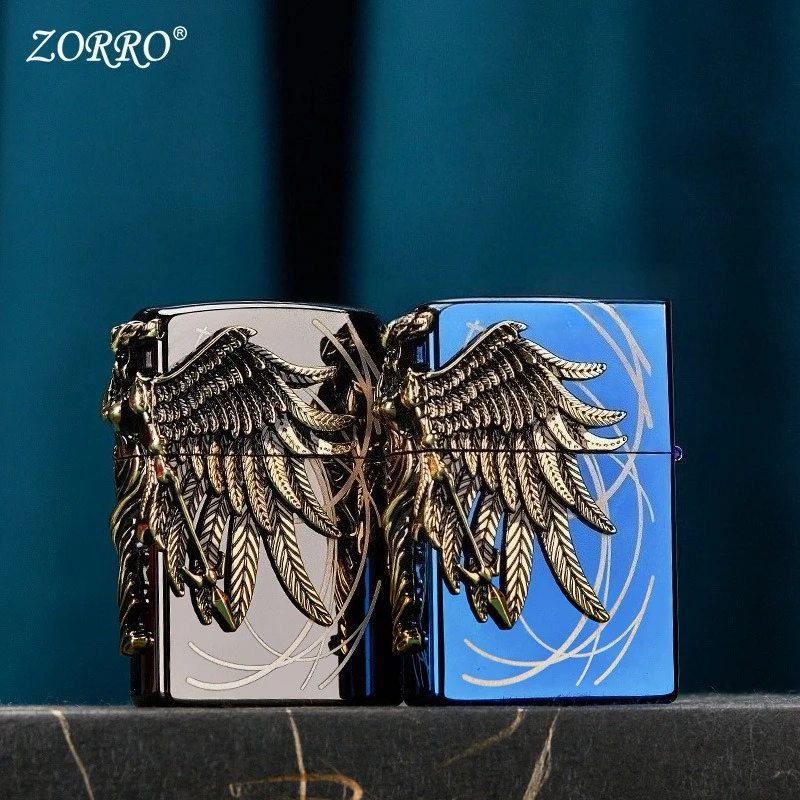 

New Metal Windproof Lighter Tool Old-fashioned Grinding Wheel Ignition Oil Lighter Gift Gadget