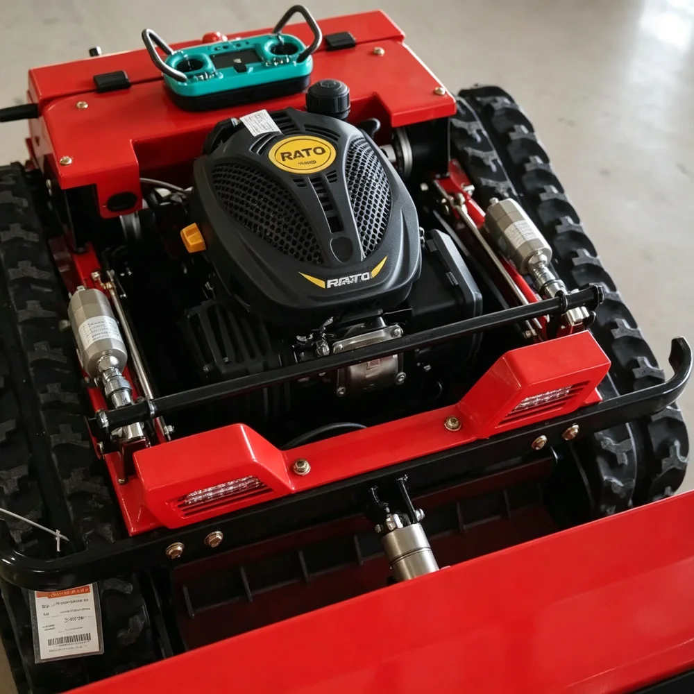 

Remote Control Lawn Mower Precision Professional Durable Smart Long Range Performance Outdoor Heavy Duty Capability